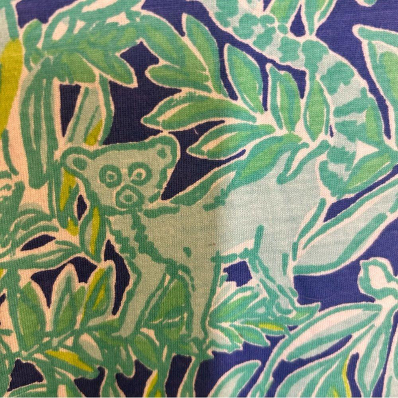 Lilly Pulitzer cotton knit dress size small , long sleeve knee length - Picture 7 of 9